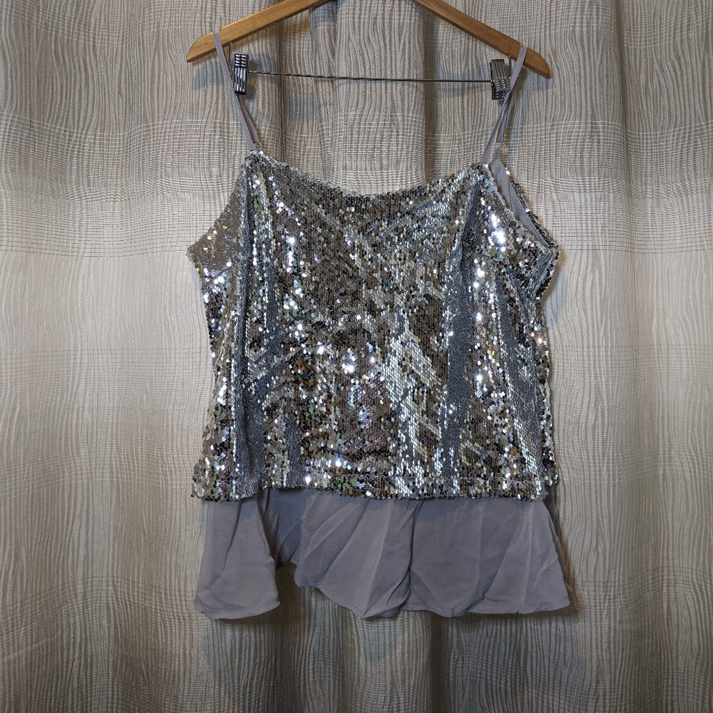 Meaneor Sequin Tank Top